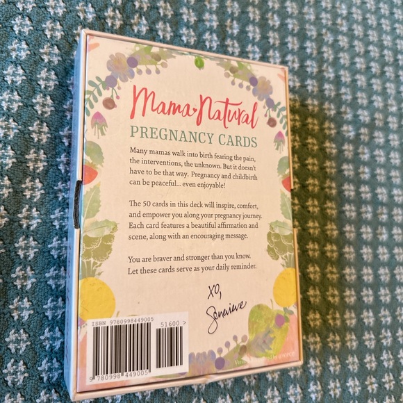 Mama Natural Affirmadion Pregnancy Cards - Picture 2 of 3